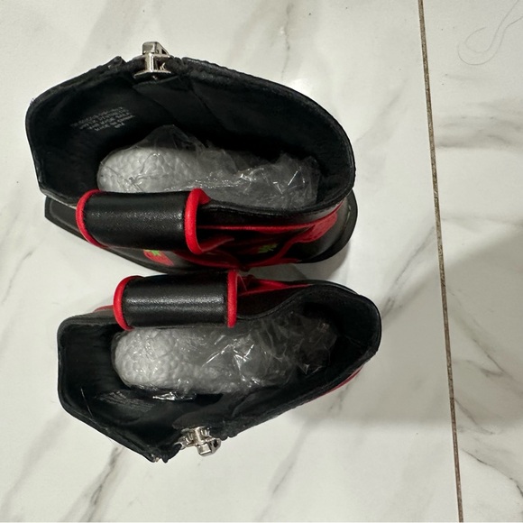 Dolls Kill Strawberry Shortcake Cowboy Boots - Picture 3 of 4